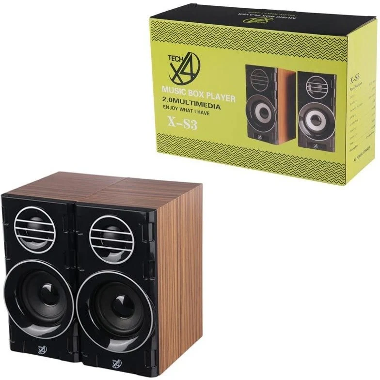 اسپیکر دو تیکه X4TECH مدل X-S3