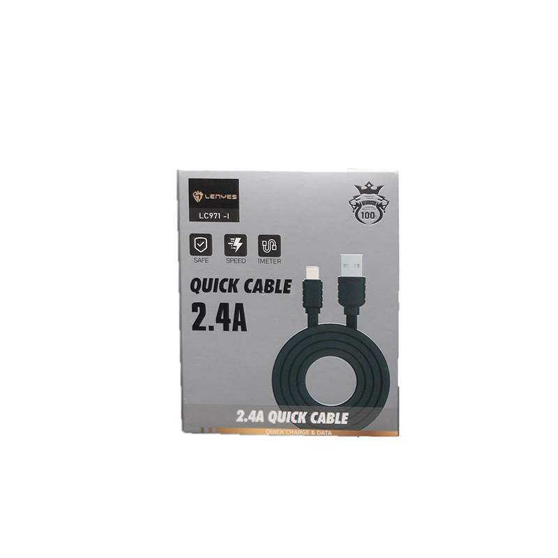 کابل شارژ آیفون لنیز LC971